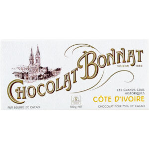 BONNAT | Dunkle Schokolade 75% Kakao Côte d’Ivoire